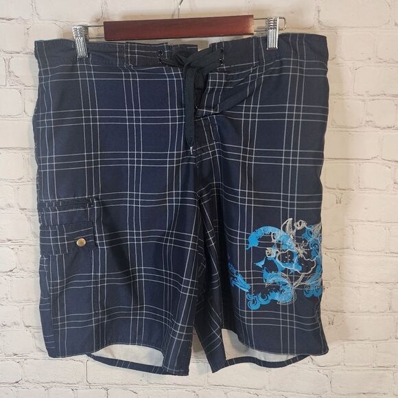 Men's Joee Boxer Board Short, Waist 36" - Picture 1 of 3
